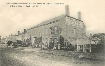 CPA FRANCE 08 "Grande pépinière du Moulin à vent et de la Belle à Charleville, Paul HANUS"