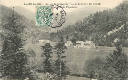 / CPA FRANCE 88 "Vallée de Malvaux, vue de la route du Ballon"