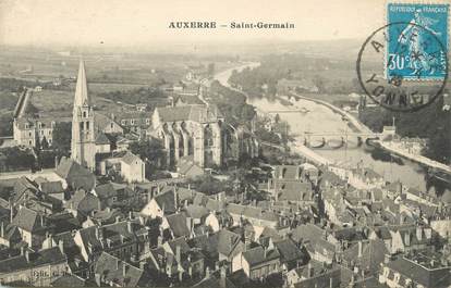 / CPA FRANCE 89 "Auxerre, Saint Germain"