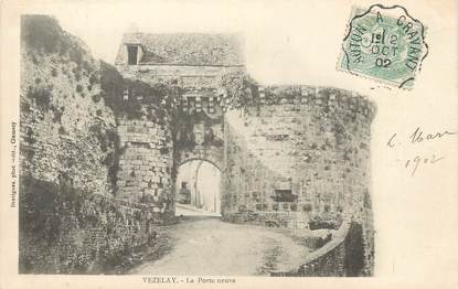 / CPA FRANCE 89 "Vezelay, la porte neuve"