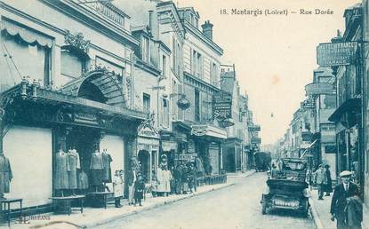 / CPA FRANCE 45 "Montargis, rue Dorée "