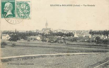 / CPA FRANCE 45 "Beaune La Rolande, vue générale"