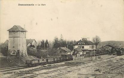 / CPA FRANCE 68 "Dannemarie, la gare"