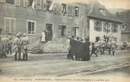 68 Haut Rhin / CPA FRANCE 68 "Bitschwiller, la rue principale le 14 juillet 1916"