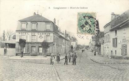 / CPA FRANCE 91 "Longjumeau, hôtel du Cadran"