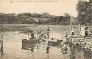 65 Haute PyrÉnÉe / CPA FRANCE 65 "Lac de Lourdes, débarcadère du restaurant du lac"