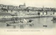 62 Pa De Calai / CPA FRANCE 62 " Boulogne sur Mer, vue générale prise de la Batterie de Châtillon"