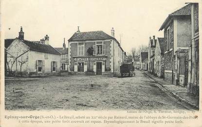 / CPA FRANCE 91 "Epinay sur Orge, Le Breuil"