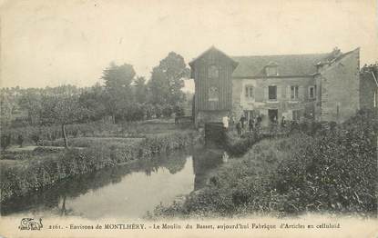 / CPA FRANCE 91 "Environs de Montlhéry, le moulin du Basset"