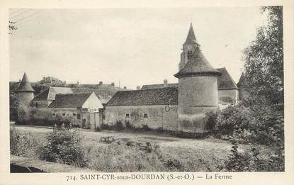 / CPA FRANCE 91 "Saint Cyr sous Dourdan, la ferme"