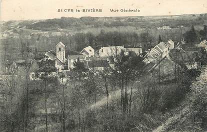 / CPA FRANCE 91 "Saint Cyr La Rivière, vue générale"