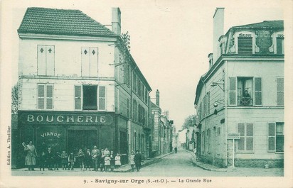 / CPA FRANCE 91 "Savigny sur Orge, la grande rue"