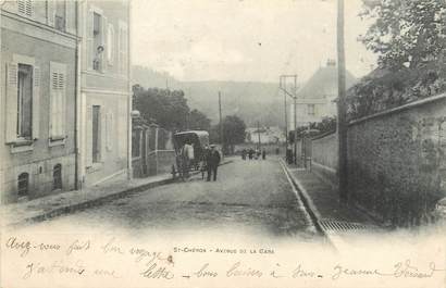 / CPA FRANCE 91 "Saint Cheron, avenue de la gare"