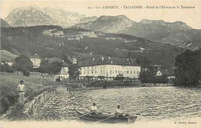 CPA FRANCE 74 "Talloires, Hotel de l'Abbaye"