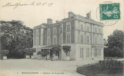 / CPA FRANCE 91 "Montgeron, château de Lagrange"
