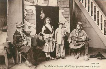 / CPA FRANCE 77 "Les Amis du Morvan de Champagne sur Seine et environs"