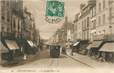 / CPA FRANCE 77 "Fontainebleau, la grande rue" /  TRAMWAY