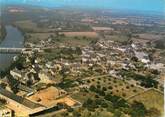 53 Mayenne / CPSM FRANCE 53 "Daon, la vue du Bourg et la Mayenne"