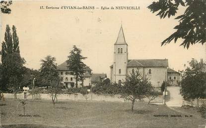 CPA FRANCE 74 "Env. d'Evian les Bains, Neuvecelle"