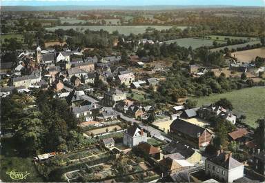 / CPSM FRANCE 53 "Loiron, vue générale aérienne"