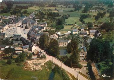 / CPSM FRANCE 53 "Montaudin, vue générale aérienne"