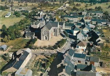 / CPSM FRANCE 53 "Niort la Fontaine, vue générale aérienne"