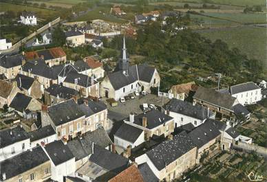 / CPSM FRANCE 53 "Torcé en Charnie, vue générale aérienne"