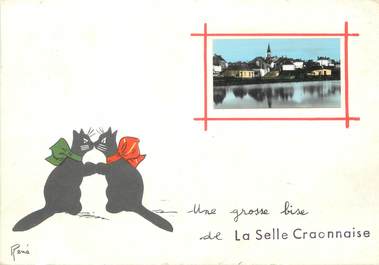 / CPSM FRANCE 53 "La Selle Craonnaise"
