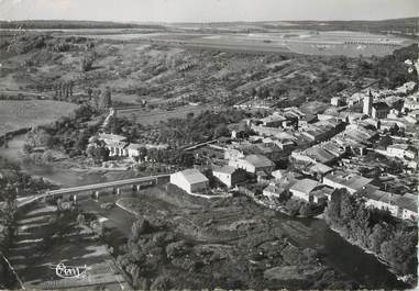 / CPSM FRANCE 54 "Ceintrey, vue aérienne sur un coin du village"