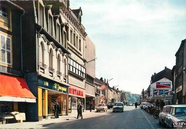 / CPSM FRANCE 54 "Joeuf, rue de Franchepré" / COMMERCE