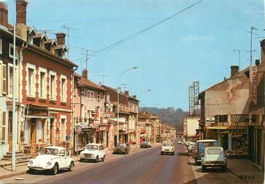 / CPSM FRANCE 54 "Joeuf, la rue  Franchepré"