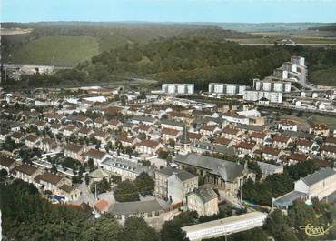 / CPSM FRANCE 54 "Joeuf, vue générale aérienne "