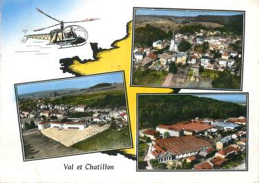 / CPSM FRANCE 54 "Val et Chatillon"