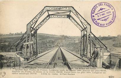 CPA FRANCE 15 "Viaduc des Fades"