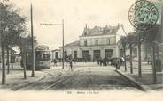 77 Seine Et Marne / CPA FRANCE 77 "Melun, la gare"