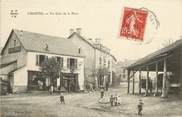 15 Cantal CPA FRANCE 15 "L'Hopital, un coin de la place"