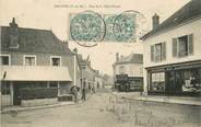 77 Seine Et Marne / CPA FRANCE 77 "Souppes, rue de la République"