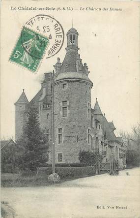 / CPA FRANCE 77 "Le Châtelet en Brie, le château des Dames"