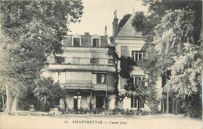 / CPA FRANCE 76 "Chartrettes, Castel Joly"