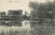 80 Somme / CPA FRANCE 80 "Boves, un étang"