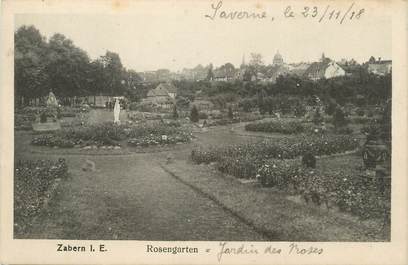 / CPA FRANCE 67 "Saverne, jardin des roses"