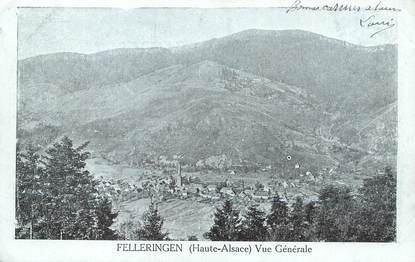 / CPA FRANCE 68 "Felleringen, vue générale"