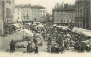 15 Cantal CPA FRANCE 15  "Aurillac, le Marché"