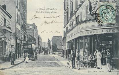 / CPA FRANCE 92 "Bois Colombes, rue des Bourguignons "