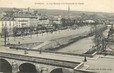 CPA FRANCE 15  "Aurillac, le pont Bourbon et la promenade du Gravier"