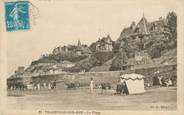 14 Calvado / CPA FRANCE 14 "Villerville sur Mer, la plage "