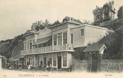 / CPA FRANCE 14 "Villerville, le casino "