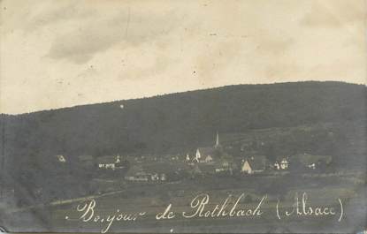 / CARTE PHOTO FRANCE 67 " Rothbach"