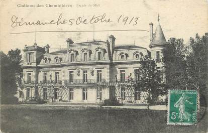 / CPA FRANCE 11 "Château des Cheminières"