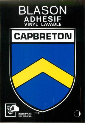 / CPM FRANCE 40 "Capbreton" / BLASON ADHESIF